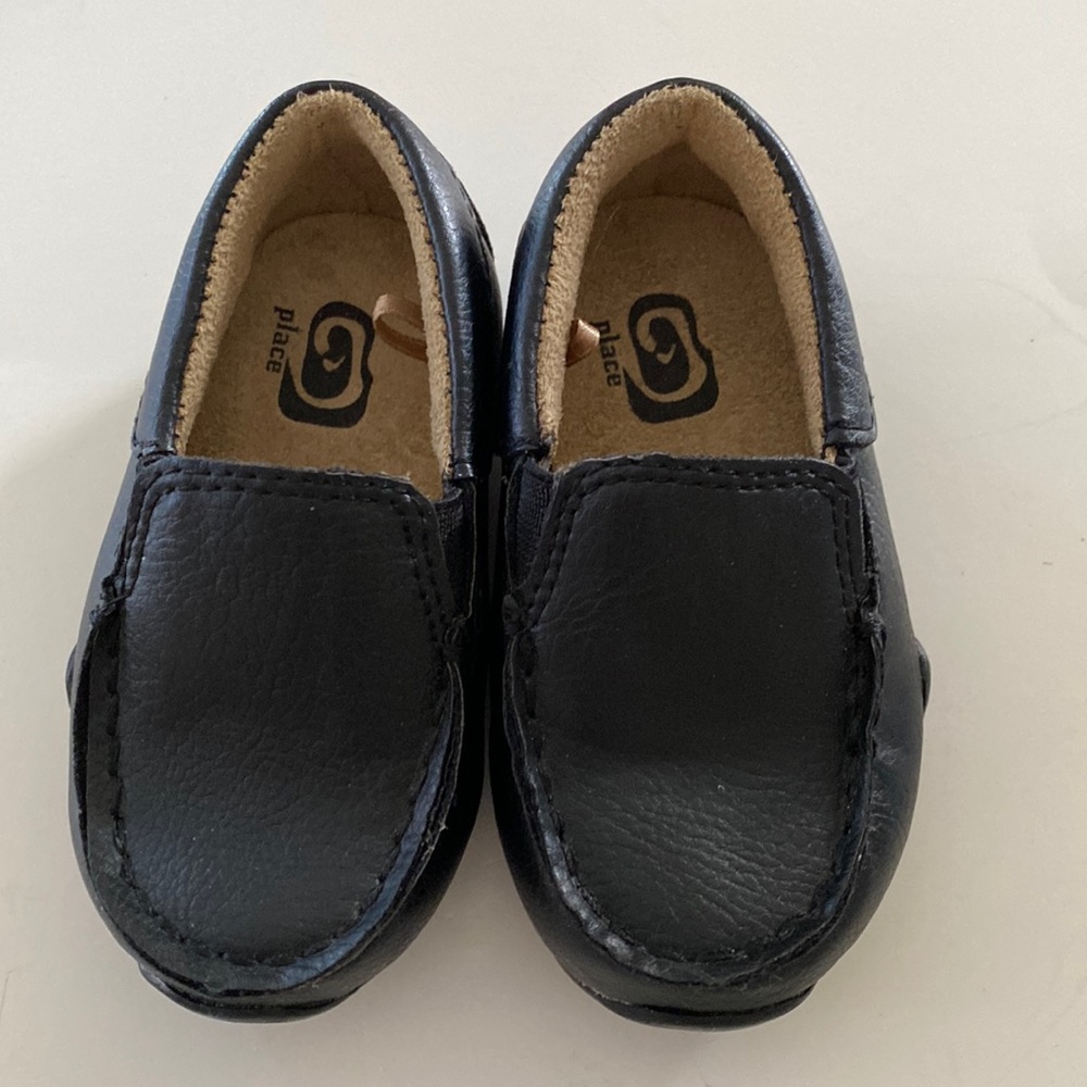The Children's Place Baby Boys Black Dress Loafers